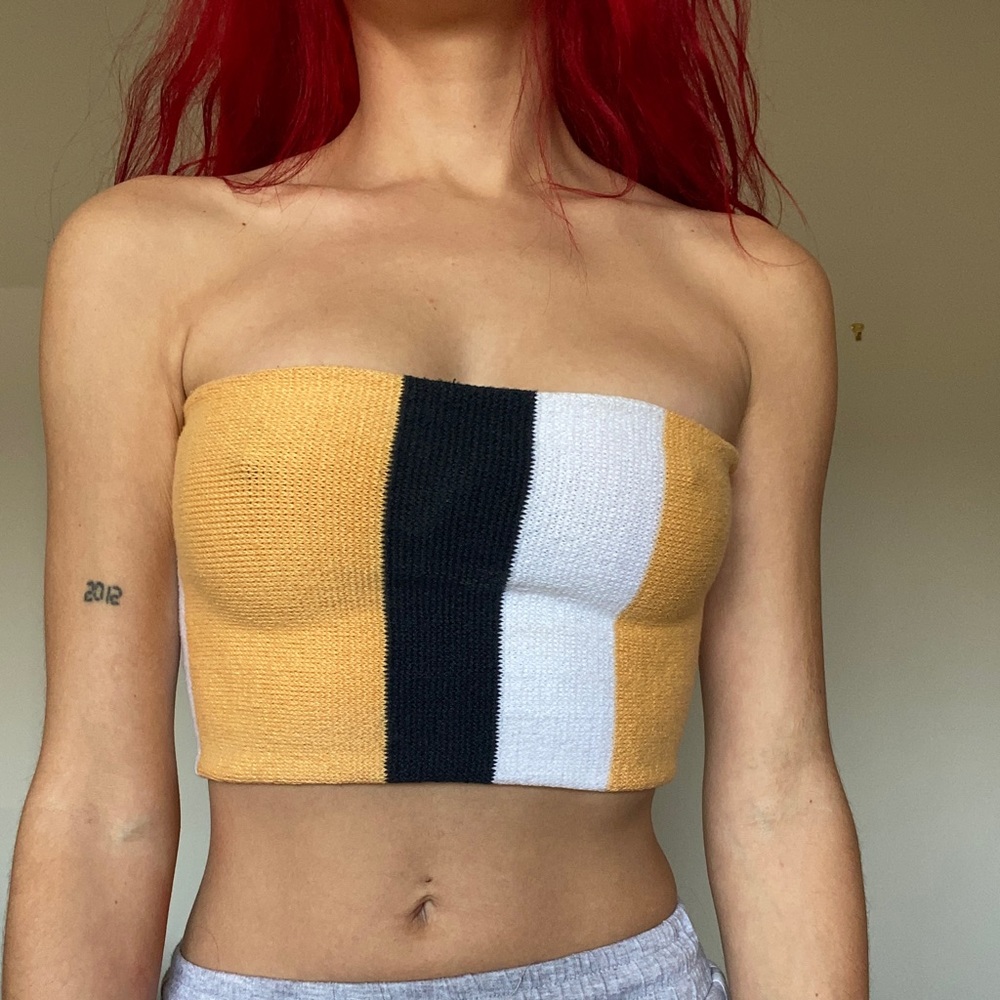 Pearl knits tube top